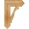 Ekena Millwork Balboa Arts & Crafts Rough Sawn Bracket, Western Red Cedar, 6"W x 20"D x 28"H BKT06X20X28BOA03RWR - alternate 2